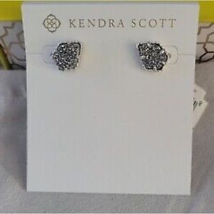 NWT | Kendra Scott | Tessa Studs in Platinum